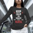 Xmas Nurse Graduation Keep Calm I'm Almost A Nurse Unisex Long Sleeve T-Shirt