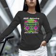 Y2K Home DJ Quarantine Nostalgia Boombox Party Unisex Long Sleeve T-Shirt
