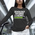 Zoology Degree Loading Zoologist Graduation Student Tee Unisex Long Sleeve T-Shirt