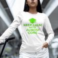 2018 Graduation Red Green High School Color Unisex Long Sleeve T-Shirt