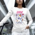 2021 Kindergarden Graduation Celebration Dapping Cat For Men Women Kids Unisex Long Sleeve T-Shirt