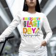 2025 Last Day Of School Autograph Kindergarten Graduation Unisex Long Sleeve T-Shirt