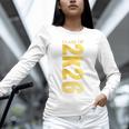 2K26 Class Of 2026 Graduation College Senior Back To School Premium Tri-Blend Unisex Long Sleeve T-Shirt