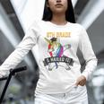 8TH GRADE NAILED IT UNICORN DABBING GRADUATION T-SHIRT Unisex Long Sleeve T-Shirt