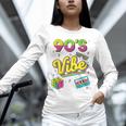 90s Nostalgia Retro Apparel 90'S Vibe Retro Premium Tri-Blend Unisex Long Sleeve T-Shirt