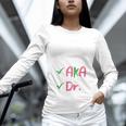 AKA Doctor Medical Worker Appreciation Graduation Unisex Long Sleeve T-Shirt