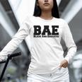 BAE And Educated Black History Month Graduation Unisex Long Sleeve T-Shirt