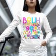Bruh This Is My 90's Costume Nostalgia Mixtape 1990s Party Unisex Long Sleeve T-Shirt