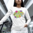 Cartoons Retro 18 Years Later Groovy Pop Art Nostalgia Premium Tri-Blend Unisex Long Sleeve T-Shirt