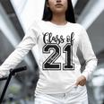 Class Of 2021 Senior 21 Cool Graduation Unisex Long Sleeve T-Shirt