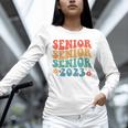 Class Of 2023 Senior 2023 Graduation Retro Seniors Unisex Long Sleeve T-Shirt