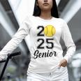 Class Of 2025 Softball Senior Graduation Graduate Women Unisex Long Sleeve T-Shirt