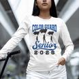 Color Guard Senior 2026 Flags Marching Band Graduation Grad Unisex Long Sleeve T-Shirt
