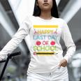 Cool Stylish Happy Last Day Of School Shirt Graduation Unisex Long Sleeve T-Shirt
