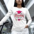 Coquette Pink Bow Senior 2026 2027 Graduation Unisex Long Sleeve T-Shirt