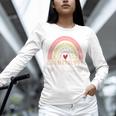 Cosmetology Instructor Cosmetologist Graduation Rainbow Unisex Long Sleeve T-Shirt