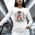Cute Graduation Zebra Holding DiplomaShirt Unisex Long Sleeve T-Shirt
