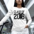 Dabbing Graduation Shirt Class Of 2018 Unisex Long Sleeve T-Shirt
