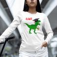 Dinosaur Rawr Diploma Graduate Graduation Unisex Long Sleeve T-Shirt