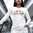 Doctor Of Education She BelievED EdD Graduation Unisex Long Sleeve T-Shirt