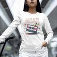 Elder Millennials Embracing 90s Rewind Nostalgia Vibes Premium Unisex Long Sleeve T-Shirt