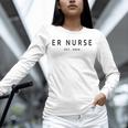 ER Nurse Est 2026 Emergency Room Graduation Nursing School Unisex Long Sleeve T-Shirt