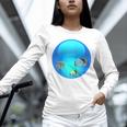 Frutiger Aero Aesthetic Tech Orb Fishes Raglan Baseball Tee Unisex Long Sleeve T-Shirt Frutiger Aero Aesthetic Tech Orb Fishes Raglan Baseball Tee Unisex Long Sleeve T-Shirt