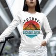 Future Archaeologist Pyramid Archaeology Student Graduation Unisex Long Sleeve T-Shirt