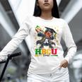 Future HBCU Grad Dabbing Kid Graduation For Boys Kids Unisex Long Sleeve T-Shirt