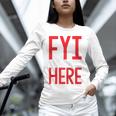Fyi Introvert Here Raglan Baseball Tee Unisex Long Sleeve T-Shirt Fyi Introvert Here Raglan Baseball Tee Unisex Long Sleeve T-Shirt