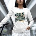 Gen X Lots Of Memories No Evidence Nostalgia Throwback Quote Unisex Long Sleeve T-Shirt