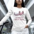 Id Rather Be With My Axolotl Salamander Introvert Unisex Long Sleeve T-Shirt Id Rather Be With My Axolotl Salamander Introvert Unisex Long Sleeve T-Shirt