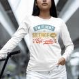 I'm Fluent In Silence And Eye-Rolls Introverts Premium Unisex Long Sleeve T-Shirt