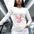 Introverted But Willing To Discuss Axolotl Salamander Raglan Baseball Tee Unisex Long Sleeve T-Shirt