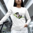 I Did It Kawaii Panda With Graduation Cap Diploma Unisex Long Sleeve T-Shirt