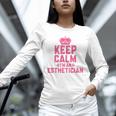 Keep Calm I'm An Esthetician Graduation Esthetician Premium Unisex Long Sleeve T-Shirt