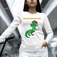 Kids Cute Graduation Dinosaur Smarty Saurus Kinder VPK Pre-k Grad Unisex Long Sleeve T-Shirt