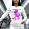 Kids Kindergarten Graduation Idea For Girls Dinosaur Unisex Long Sleeve T-Shirt