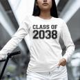 Kindergarten Class Of 2038 First Day School Graduation Unisex Long Sleeve T-Shirt