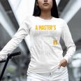 Master Degree When You Take Bs To New Level Graduation Premium Unisex Long Sleeve T-Shirt