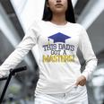 Masters Degree Proud Dad Graduation Shirt MBA Social Work Unisex Long Sleeve T-Shirt