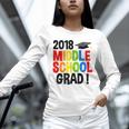 Middle School Graduation Class Of 2018 Shirt Unisex Long Sleeve T-Shirt