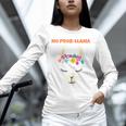 No Prob Llama Birthday Graduation Women Kids Girls Unisex Long Sleeve T-Shirt