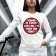 Patient I'm From The 1900s Fathers Day Please Be Unisex Long Sleeve T-Shirt