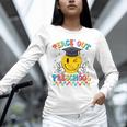 Peace Out Preschool Graduation Last Day Teachers Boys Girls Unisex Long Sleeve T-Shirt