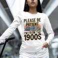 Please Be Patient I'm From The 1900s Retro Computer Raglan Baseball Tee Unisex Long Sleeve T-Shirt