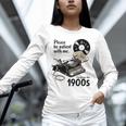 Please Be Patient I'm From The 1900s Sarcastic Joke Premium Tri-Blend Unisex Long Sleeve T-Shirt