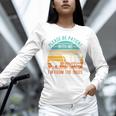 PLEASE BE PATIENT I'M FROM THE 1900s Vintage 1900s 90s Premium Tri-Blend Unisex Long Sleeve T-Shirt