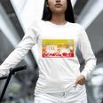 Please Be Patient With Me I'm From The 1900s Vintage Sun Set Premium Unisex Long Sleeve T-Shirt