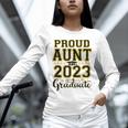 Proud Aunt Of A 2023 Graduate Family Matching Graduation Unisex Long Sleeve T-Shirt